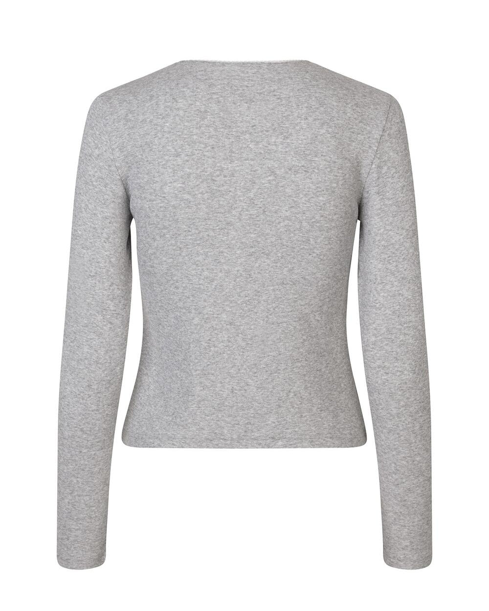 Sajune cardigan - Light Grey Mel.